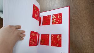 Red Ang Pao (Rectangle) for special days with hot stamping printing