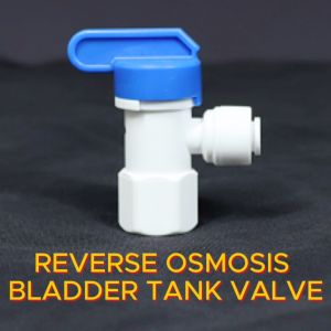 Reverse Osmosis Fittings Bladder Tank Valve ST001-A Tube Diameter 1/4\" Female Thread