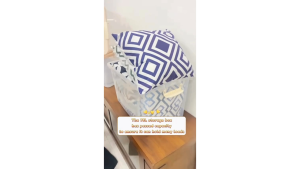 Double Click Storage Box with Built-in Safety Lock 75L Large Plastic Organizer Container Bekas Kotak Simpanan