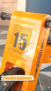 Sweet Heart Paris TC540 Tiny Cargo Man Tricycle With Little Storage Cart (18 Months to 3 Years Old)