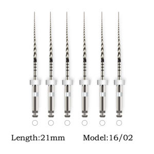 Dental SOCO SC PLUS NiTi Files Forward Rotation Endodontic Treatment Root Canal File 6Pcs/Box Dentistry Tool