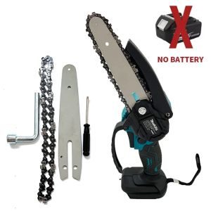 Makita | Makita 6 Inch Chain Saw Electric Saw Handheld Portable Wood Logging Chainsaw Garden Pruning Wood Power Tool for 18V Battery