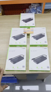 Belkin USB-C 4in1 USB-C to DPHDMIVGADVI Video Adapter สีดำ Thunderbolt 3 รุ่น AVC003btBK