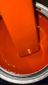 2K Paint  AIKKA AK5080 Poland Orange  Solid Series Cat 2K Car Motor Paint DIY Cat Kereta Oren