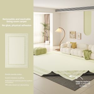 AOVOC | Machine Washable Bedroom Bedside Rug
