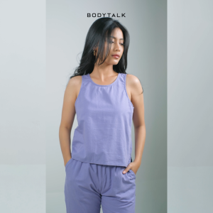 Bodytalk Blouse Wanita Sevilla Purple Online 21479T5PU