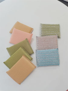 Vải Lau Rửa Bát Hai Mặt HONGWEI Magic Scouring Pad Dụng Cụ Vệ Sinh Nhà Bếp Dụng Cụ Rửa Bát Đĩa Nhà Bếp Dụng Cụ Vệ Sinh Gia Đình