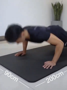 15MM Thick Yoga Mat Mens Fitness Mat Beginner Sports Exercise Thickening Widening Lengthening Non-slip YogaMat