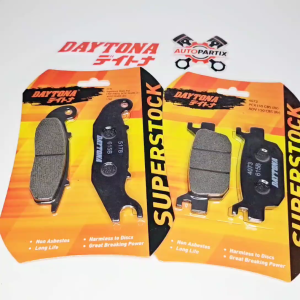 PAKET Kampas Rem Depan Belakang DAYTONA PCX 150 ADV 150 PCX 160 ADV 160 ABS Superstock Cakram Discpad Brake pad Racing Daytona