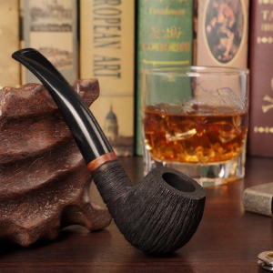 Traditional Filtered Wooden Tobacco Pipe