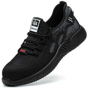 SENNUOKE | Breathable Crush-Resistant Puncture-Proof Anti-Static Work Safety Shoes