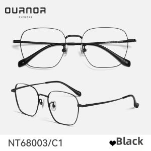OURNOR | Lightweight Pure Titanium Eyeglass Frames for Blue Light