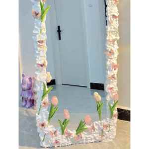 DIY Decorative Full Length Mirror Makeup Mirror