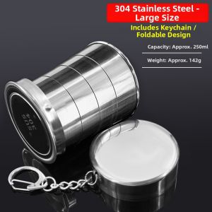 Stainless Steel Collapsible Travel Cup