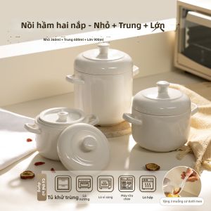Nồi Hấp Đơn Bằng Sứ Dành Cho Việc Hấp Yến