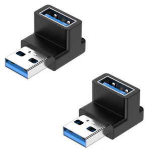 Bộ Chuyển Đổi Hình Chữ L USB 3.2 Tốc Độ 10Gbps Đầu Nối Mở Rộng 90 Độ Từ Đầu Đực Sang Đầu Cái Tương Thích Với Các Thiết Bị USB 3.0/2.0