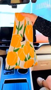 Tas Tangan Hadiah Wisuda Wanita Casual Bahan Rajut Tebal Tas Rajut Hampers untuk Ulang Tahun Korean Style Totebag Knitted Bag