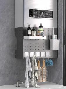 SAMEDREAM | Gas Pipe Decorative Cover Storage Rack