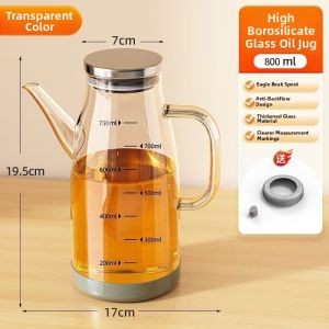 Jiaxun | Non-Greasy Food Grade Glass Oil Bottle
