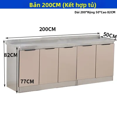 QIUZHISE | Tủ Bếp Inox 304/201