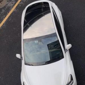 TPU Skylight Heat-Insulating Film Silver-Plated Gold-Plated Titanium Glass Protector TPU Skylight Ice Cream Solar Reflection Magnetic Control Metal Film