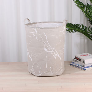 Foldable Cotton Cloth Laundry Basket