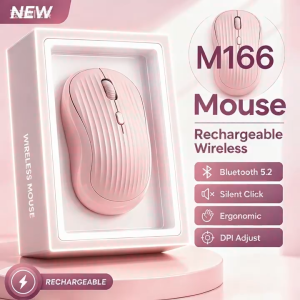 【CYT】M166 Wireless Bluetooth Mouse 2.4G Silent Wireless Mouse Adjustable 3 DPI USB Office Mouse