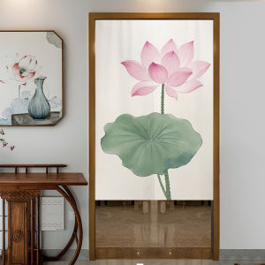 Chinese Style Room Dividers Bathroom Bedroom Magic Stick Door Curtains Kitchen Privacy Curtain Toilet Hanging Curtain