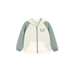 white wheat | Hooded Long Sleeve Kids Sweatshirt for Boys and Girls