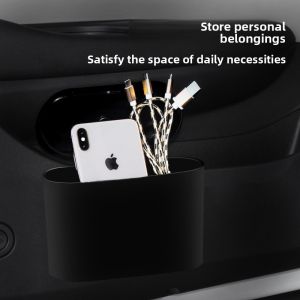 For Renault Mégane JA0 JA1 1995~2002 Car Door Seat Clip Stand Holder Kit With Lid Leak-proof Mini Portable Trash Can Accessories