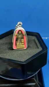 Phra Nangkwak Both hands Thai amulet For calling Wealth Good Luck & money magic blessing Best for merchant and Service Business招财女神佛牌已包好不锈钢壳