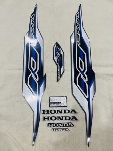 Bộ tem decal dán xe máy Honda Wave a Wave alpha Wave anpha đời 2023 màu xanh đậm zin thái siêu đẹp
