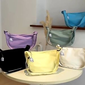 Double.lucky กระเป๋าสะพายข้าง ผ้าไนล่อน สไตล์เกาหลี - กระเป๋าสะพายข้างที่นี่