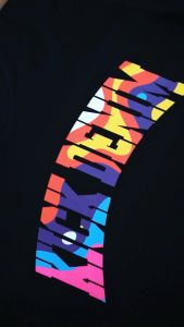 Kick Denim - T shirt Katun Lengan Panjang Pria Hitam | LS Smarta