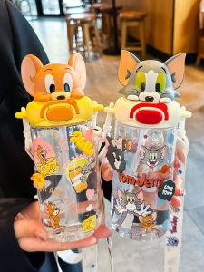 Cute Portable Student Straw Cup For Girls
