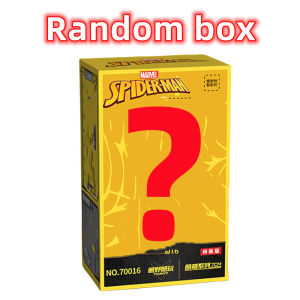Spider Man Building Blocks Figure Blind box Assembles toy Miles Morales Venom Figure Doctor Octopus Green Goblin Figurine