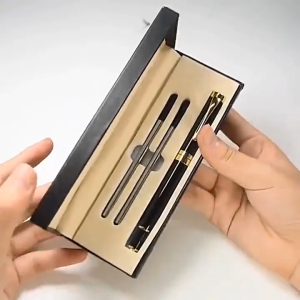 Ballpen with Box Gift - Metal Signature Pen for Business/Office/Learning 2 Refills Included Perfect Mas Holiday Gift for Friends