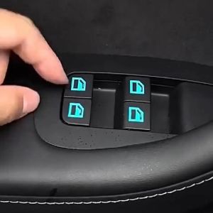 Dán nút ô tô bộ nhãn dán phát sáng nút cửa xe oto