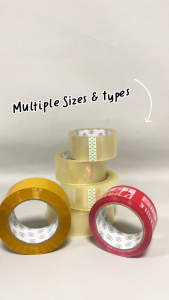 Ecoplanet 1roll/6rollFRAGILE TAPE 300M 200M 100M 50M FRAGILE Packaging Tape 2inches / Red Backing / White Backing/Packing And Binding Tape