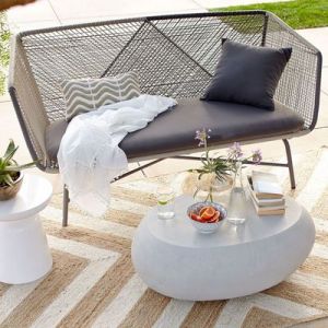 Outdoor Recliner Balcony Table and Chair Rattan Chair Tea Table Three-Piece Single Leisure Furniture Terrace Sofa Rattan Chair