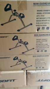 GoodFit Xe đạp tập thể dục GF003MB mini tháo lắp tại nhà văn phòng chính hãng công ty tiện lợi cho tập luyện tại nhà hoặc văn phòng