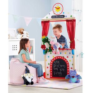 DIY | Storytelling Puppet Theater Wooden
