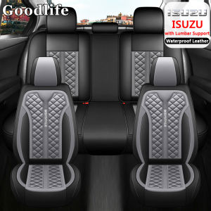 Isuzu Car Seat Covers Set 5 seat Full Coverage Leather Seat Protector For Dmax Mux Trooper Sportivo Hi-Lander Fuego Alterra Model etc