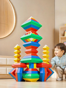 LELEYU | Educational Pyramid Lu Ban Building Blocks