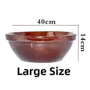 ZHENG FU | Multipurpose Dough Kneading Ceramic Bowl