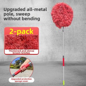 CHAOQUN | Sturdy Hard Bristle Long Handle Broom