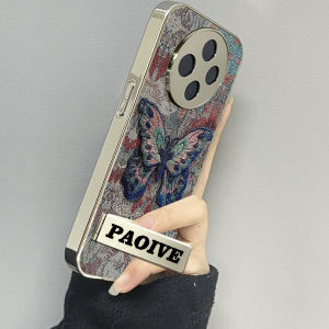 Butterfly Embroidery Phone Case for Oppoa5pro A3pro A2m Protective Anti-fall A55a56a57a72a97a97a58x Male A1i Female A92s Couple A93 Protection Oppo Cover