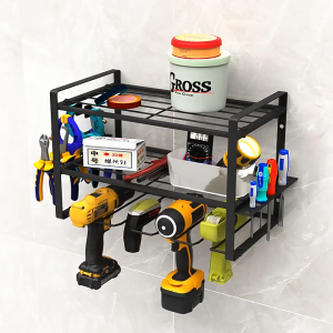 ที่เก็บของบนผนัง สำหรับเก็บเครื่องมือ รับน้ำหนักได้ 50KG ที่เก็บสว่าน เครื่องมือในโรงรถ