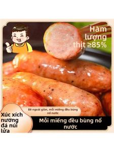 Xúc Xích Tiêu Đen Giòn Da