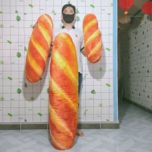 GỐI ÔM NGỦ DÀI 100% GÒN HÌNH BÁNH MÌ SIZE LỚN VẢI NHUNG MỊN HÀNG CAO CẤP MẪU MỚI